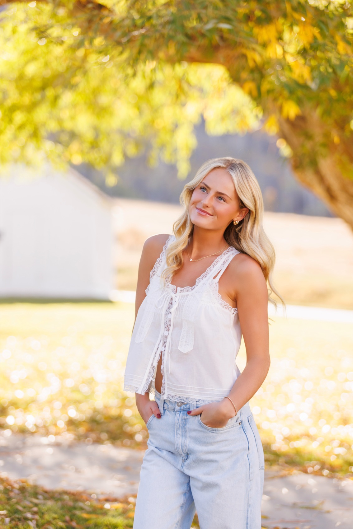 A senior portrait photographed outdoors in Utah