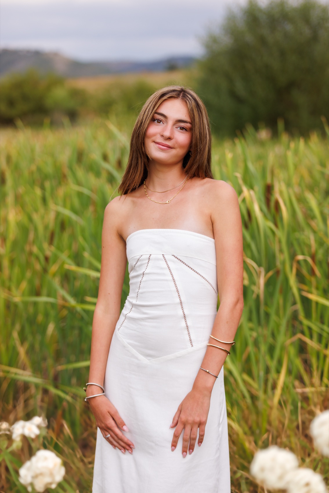 A senior portrait photographed outdoors in Utah