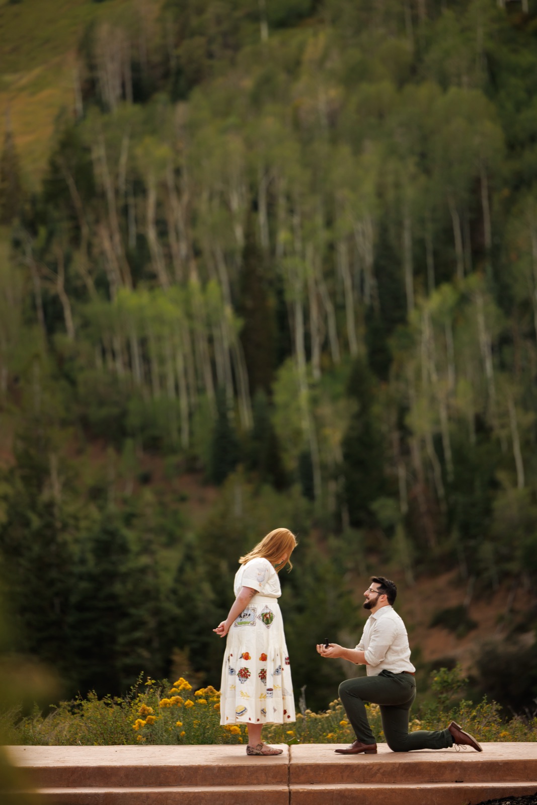 A surprise proposal photographed by Boehlke Media