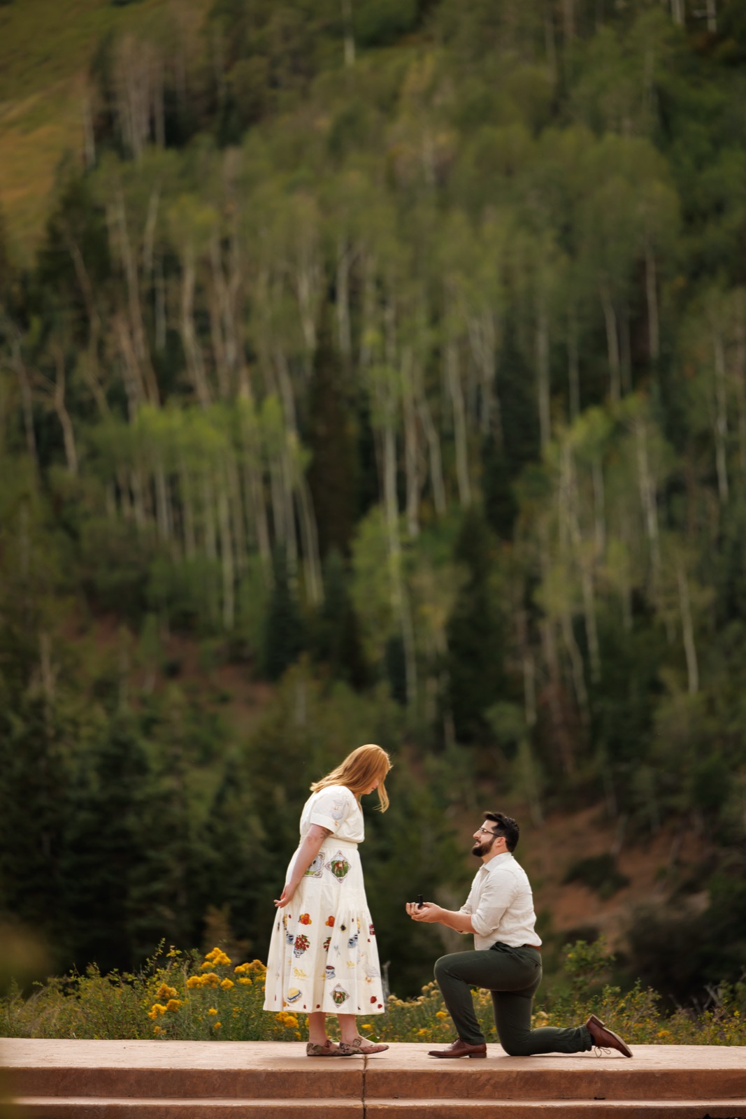 A surprise proposal photographed by Boehlke Media
