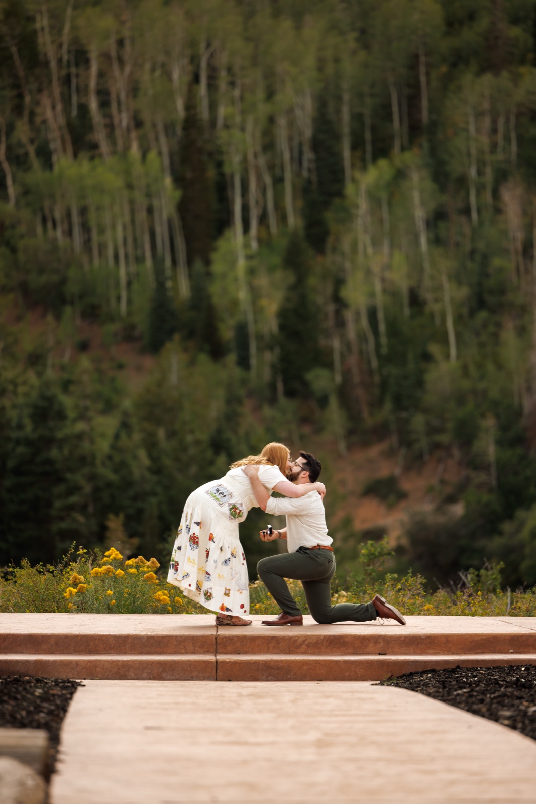 A surprise proposal photographed by Boehlke Media