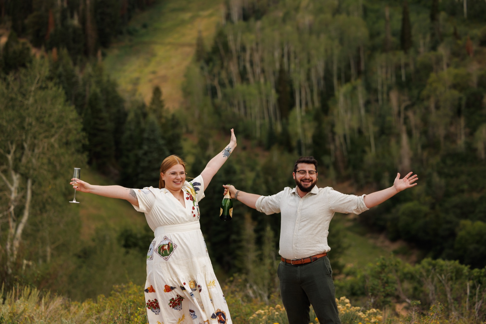 A surprise proposal photographed by Boehlke Media
