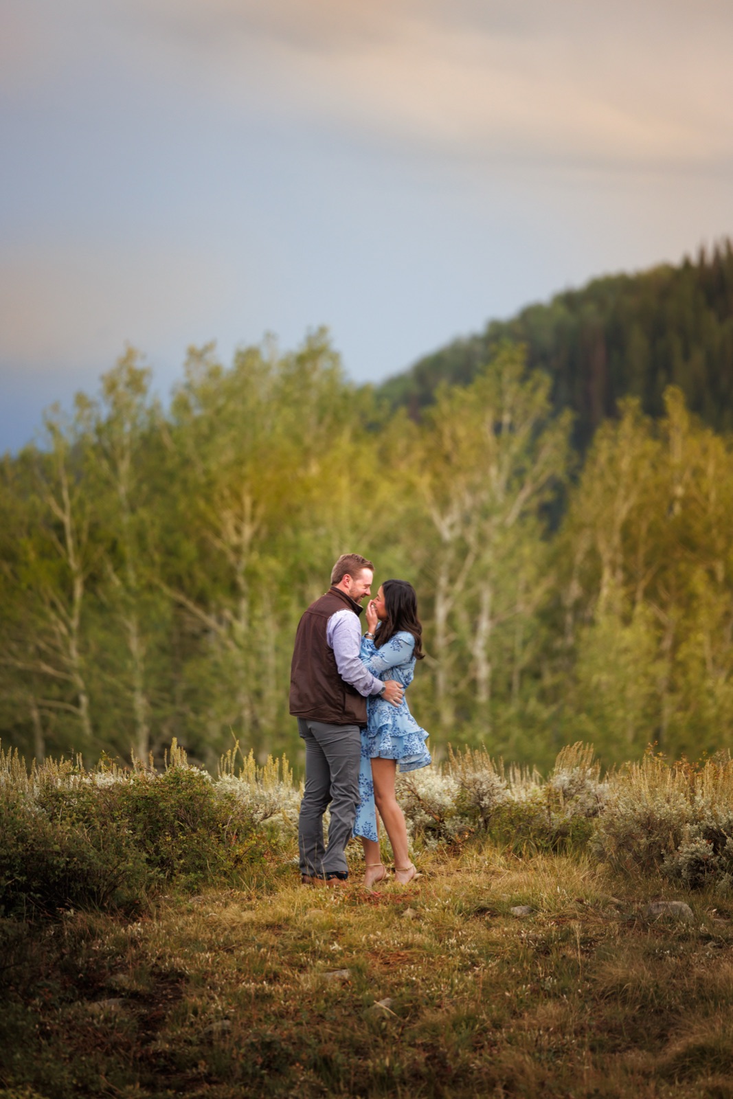 A surprise proposal photographed by Boehlke Media